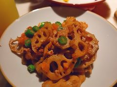 绿茶小炒藕片-绿茶餐厅(朝阳大悦城店)