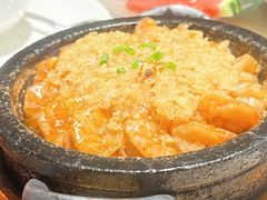 石板蒜蓉虾虾-小菜园新徽菜(江阴万达店)