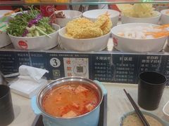 -烫煮风旋转涮吧自助小火锅(洪楼大润发店)