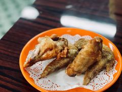 生炸蒜香鸡翼-噏耷茶档