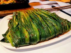 烤韭菜-木屋烧烤(万德庄店)