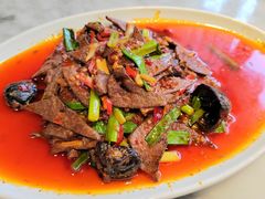 火爆猪肝-懒人盐府人家(航天桥店)