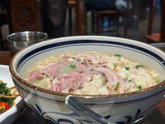 普通羊肉泡馍-老兰家传统烧烤炒菜泡馍(小南门店)