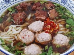 肉丸排骨双码汤粉-夏记粉店(黄兴路步行街店)
