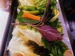 蔬菜拼盘-本家韩国烤肉(青岛万象城店)