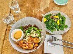 泰式大虾泰碗配辣味青柠水-Wagas沃歌斯(太古汇店)