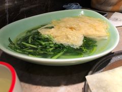 鸡汁腐皮香蒿-新白鹿餐厅(金鹰新街口店)