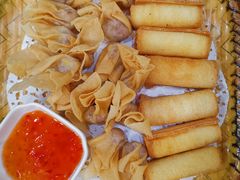 炸牛奶拼炸云吞-阿多私房菜(顺德店)