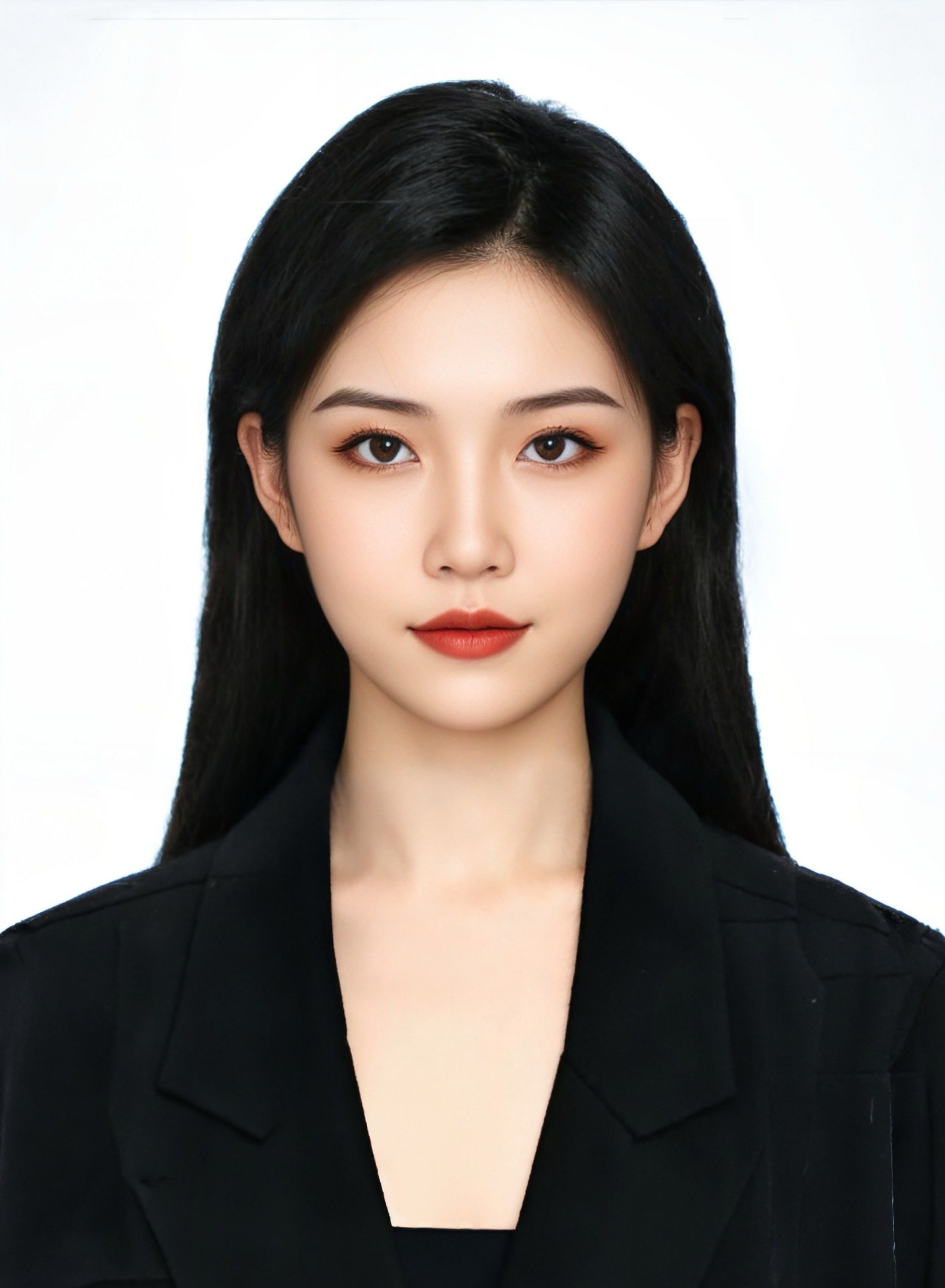 不用到店里拍照,提供自己以前写真正面照片或者高清拍摄的证件照就能