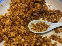 手抓饭实物-秦老大西安羊肉泡馍馆(健德门店)