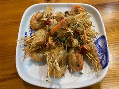 椒盐沼虾-百家鲜·杭帮菜