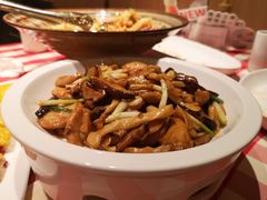 橄榄油炒三种蘑菇-西贝(上海我格广场店)