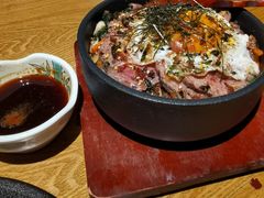 安格斯牛扒石锅饭-小禅料理