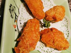 蛋黄鸡翅小份-新白鹿餐厅(松江开元地中海店)