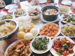 -北京龙庆四季香农家饭庄·灶台鱼·碳烤虹鳟鱼(龙庆峡店)