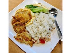 鸡扒饭-汕头大学-食堂