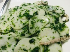 荠菜肉丝炒年糕-新吉士·上海菜(浦东LCM置汇旭辉店)