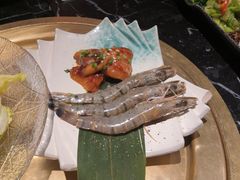 盐烤特大明虾-山川小町·极番烧肉(新地假日广场店)