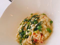 帝王蟹蟹肉烩饭配甜豆和莳萝-Jean Georges