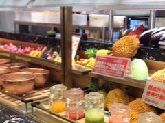 自助取餐区-汉江山料理级自助烤肉黑金冠(周口好吃城店)