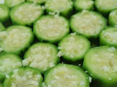 蒜蓉蒸丝瓜-横琴湖畔美食