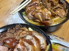 烧鹅拼牛肉-广东涂记烧鹅饭(武汉天地店)