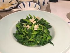 瑶柱豌豆尖-肆月河豚·新淮扬(金融街店)