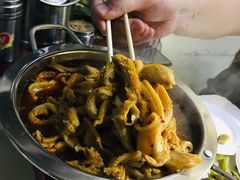 -老红桥炸灌肠牛肚锅烧烤(定福庄店)