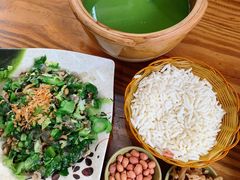 蕃茨粉签擂茶套餐-海陆丰明凤擂茶