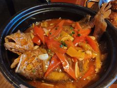 泡椒沙煲小黄鱼-顺香居·老字号湖北菜(江汉路店)