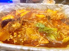 招牌香辣味清江鱼-鱼颜诱纸纸上烤鱼·蛙(龙湖天街店)