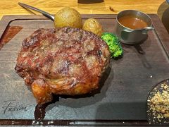 谷饲厚切肉眼扒配薯菜-森Some Fusion(荔湾店)