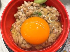 生鸡蛋纳豆拌饭-京樽回転寿司(奥林匹克店)