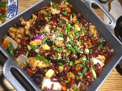 仔姜跳水蛙-嘎嘎鸭脑壳江湖菜(五里店)