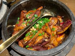 石锅松子茄香-食锦记·福建私房菜(浦西万达店)