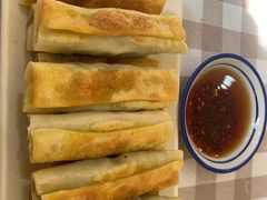 韭黄牛肉锅贴-雅沛轩锅贴八宝粥(回民街店)