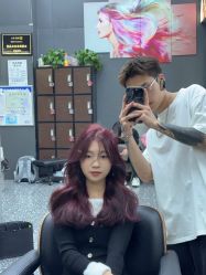 -藤野造型专业烫染接发