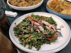 虾酱梅豆炒海兔-君霖海鲜私房菜(春柳店)