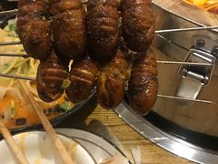 烤蚕蛹-聚串门儿·东北烧烤(信义坊店)