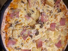 培根土豆披萨-机器人火炉披萨