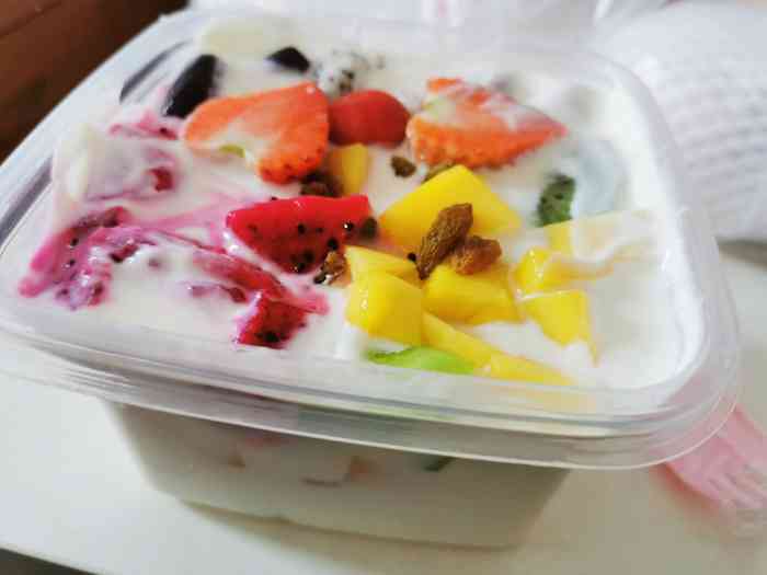 丛先生水果捞-"外卖篇,不想吃午饭的中午,定了一份常吃之.