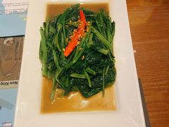 秘制虾酱炒空心菜-帕蓝·暹罗料理(曲阳店)