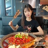 广州探店｜板砖豆花烤鱼，我来啦‼️