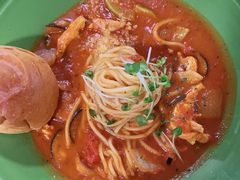 西红柿辣鸡意大利面-Cafe Alice咖啡爱丽丝(奥城店)