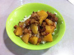 大盘鸡盖饭-中央民族大学-风味食堂