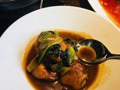 红烧面筋塞肉-九里云松·天香餐厅