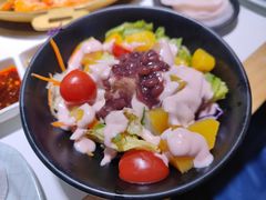 蔬菜水果沙拉-猪啊牛呀羊啊铜盘烤肉(正大广场店)