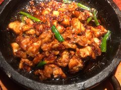 酱爆石锅蛙-绿茶餐厅(蓝色港湾店)