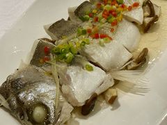 盐压鲈鱼蒸猪肚菇-红棉中餐厅·广州海航威斯汀酒店