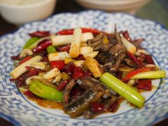 爆炒土鳝鱼-百年粉蒸牛肉